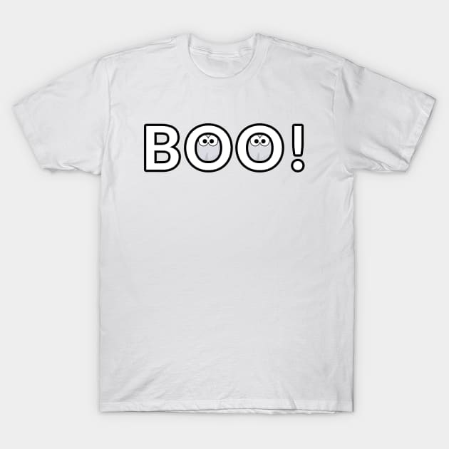 Boo! Ghost T-Shirt by PrimalWarfare